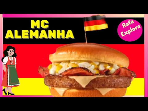 Provando o MC ALEMANHA - Sanduíches da Copa 2022 do McDonald´s