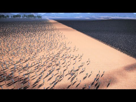1 MILLION MEDIEVAL ARMY vs 1 MILLION PERSIANS - Ultimate Epic Battle Simulator 2