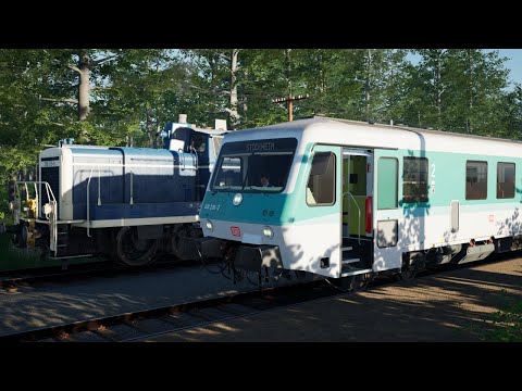 Bad Vilbel to Stockheim on Niddertalbahn in the DB BR 628.2 | Train Sim World 3