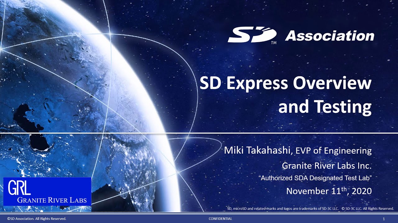 SD Express:  How to Test and Implement SD Express and microSD Express Memory Cards in Products