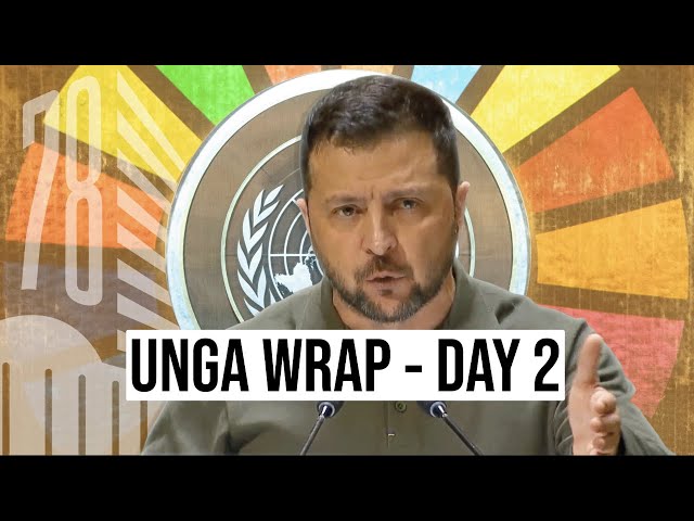 UNGA78: DAY TWO WRAP