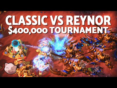 CLASSIC vs REYNOR: Incredible Lategame! | $400k Gamers8 Group Stage (Bo3 ZvP) - StarCraft 2