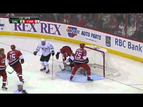 Loui Eriksson No-Look Pass To Jamie Benn