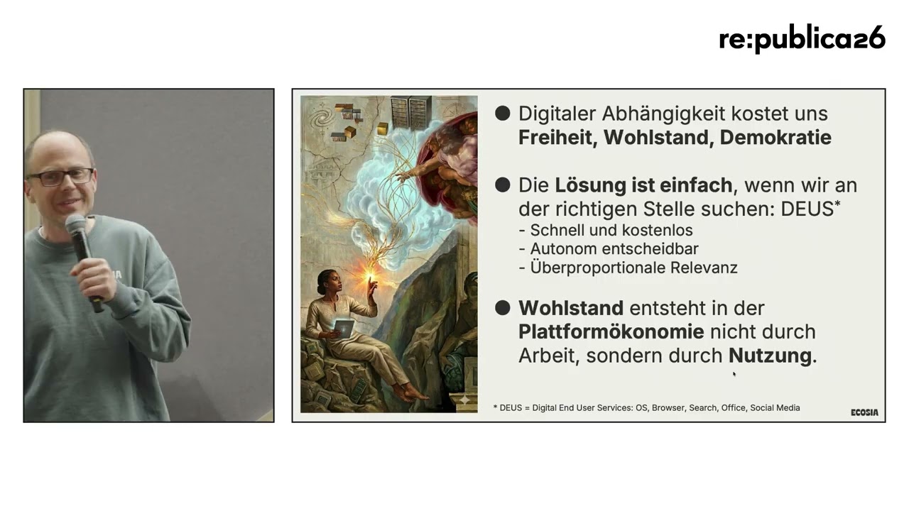 re:publica 26: Wolfgang Oels – Der digitale Wiederaufbau Europas