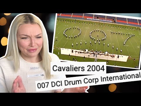 New Zealand Girl Reacts to 2004 CAVALIERS DRUM CORPS 007 PERFORMANCE!!