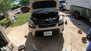 How To Replace The Thermostat On A Kia Soul or Forte Rio P0128