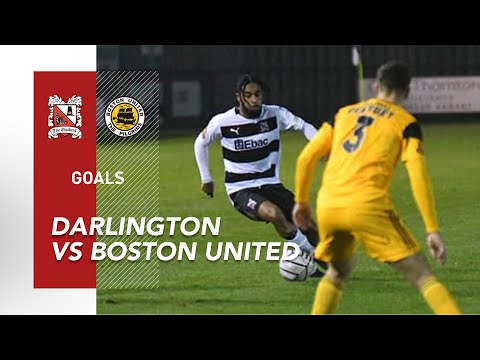Goals: Darlington v Boston United