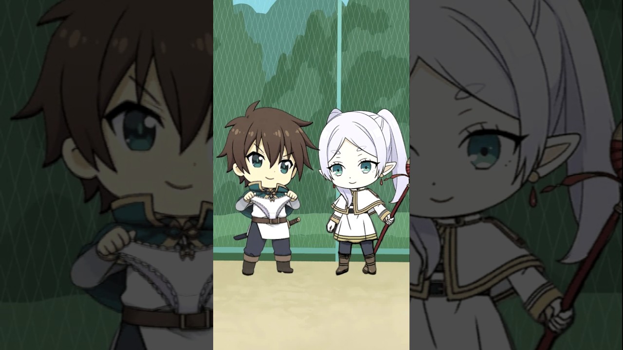 Kazuma & Frieren - Steal Magic | KonoSuba x Sousou no Frieren | Anime React to Each Other