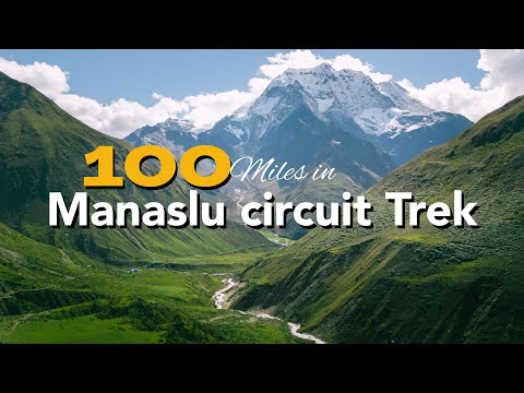 Hiking 100 miles on Nepal’s most underrated trek | Full guide to Manaslu Circuit Trek | Nepali vlog