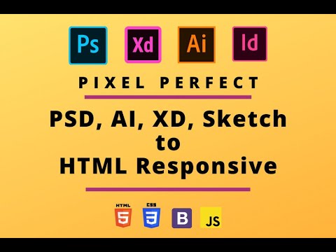 Convert Psd Ai Xd Sketch To Html Responsive For 5 Bishalguha Fivesquid