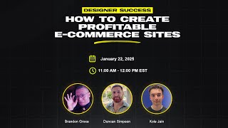 From Design to Dollars: How to Create Profitable E-Commerce Sites