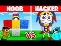 NOOB vs HACKER: I Cheated In a POMNI Build Challenge!