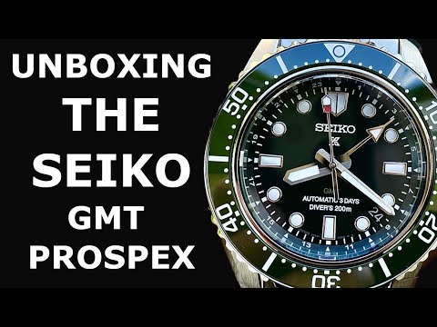 NEW Seiko Prospex GMT Quick UNBOXING & First Impressions - SPB381J1