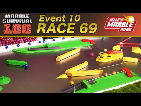 Marble Race: Marble Survival 100 - Race 69