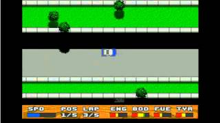 StickHead Plays Super Cars (Atari ST)