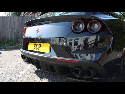 Ferrari GTC4Lusso fitted with Novitec Inconel Exhaust System - EXTREMELY LOUD!