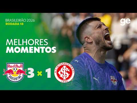 BRAGANTINO 3 X 1 INTERNACIONAL | MELHORES MOMENTOS | 18ª RODADA | BRASILEIRÃO 2026