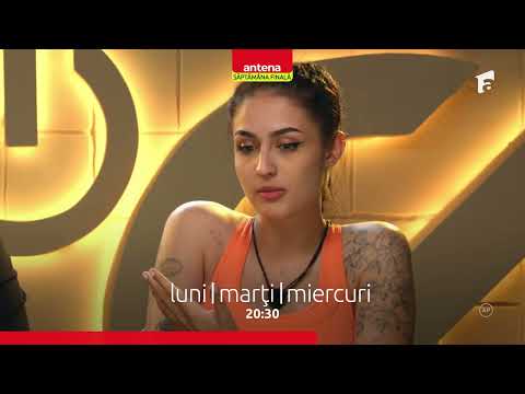 Finala bate la ușă! Jocul se complică! Vezi diseară de la 20:30 pe Antena 1 si AntenaPLAY!