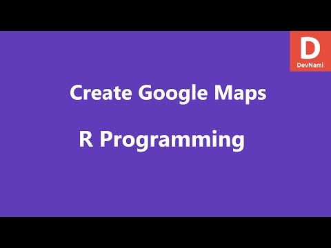 Create Google Maps in R ggmap
