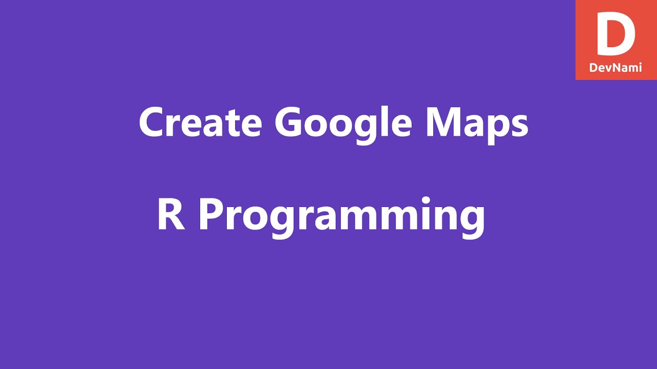Create Google Maps in R ggmap