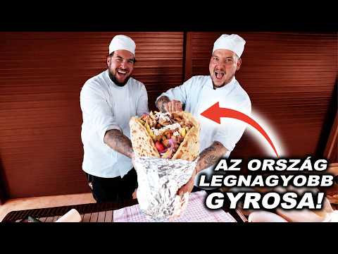 KAJAFLESSEK!! ORIAS GYROST CSINÁLTUNK! 😱🇬🇷🌯