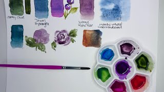 WOW! These Rustic Watercolor Colors Surprised Me… Try This Fun Mixing Exercise!