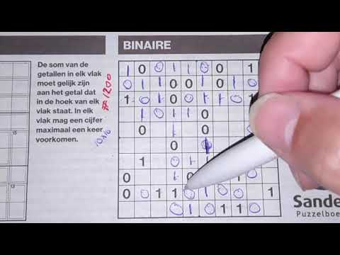 Figure out where the mistakes are happening. (#1200) Binary Sudoku puzzle. 07-22-2020 part 1 of 3
