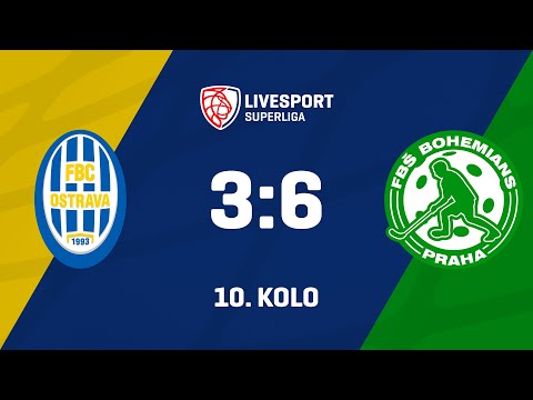 10. kolo | FBC ČPP OSTRAVA - FbŠ Bohemians 3:6