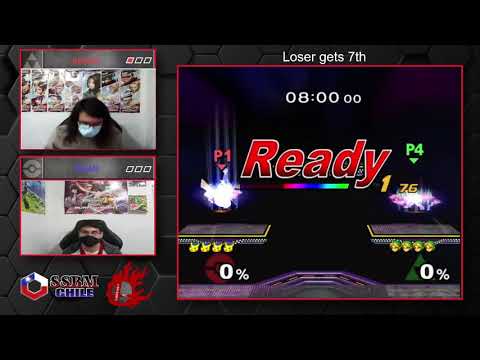 Melee Resurrection SSBM - Rocket (Young Link) vs Dylan (Pikachu, Sheik) - Smash Melee Losers Eights