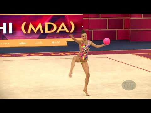 ZACREVSCHI Anastasia (MDA) - 2019 Rhythmic Worlds, Baku (AZE) - Qualifications Ball