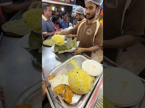 Famous Hyderabadi biryani in alpha hotel | Street food Hyderabad #foodie #food #Hyderabad