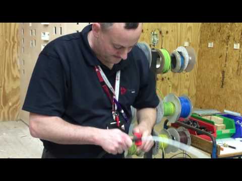 Electrical practical skills making off the gland for a SWA Cable (How to Make of an SWA Gland)