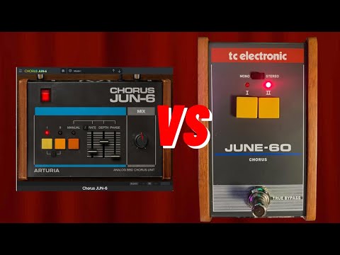 TC Electronics June-60 vs. Arturia Jun-6 Chorus