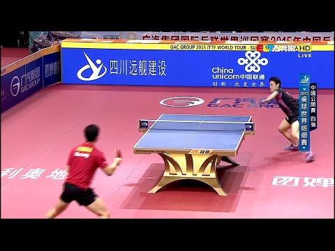(New! Full HD) 2015 China Open (Ms-SF1) MA Long - OSHIMA Yuya [HD1080p] [Full Match/Chinese]