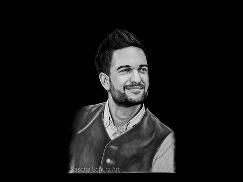 Drawing fast in Pencil - Richard Deutinger of Servus TV - Red Bull | Full Process Start to Finish