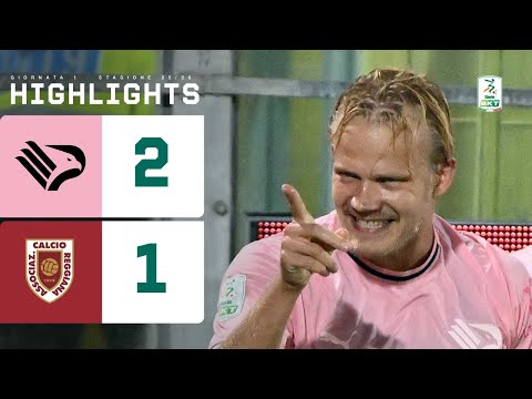 Palermo-Reggiana 2-1 | Pohjanpalo e Pierozzi firmano l’esordio vincente di Inzaghi | HL Serie BKT