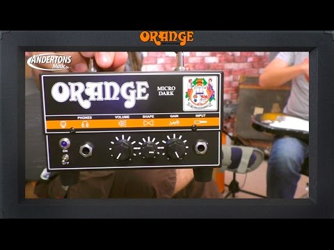Orange Micro Dark 20-Watt Guitar Amp Head 2015 - Present - Black image 7