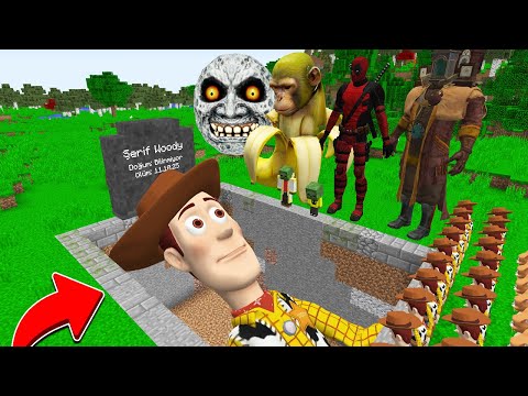 SHERIFF WOODY'S SAD DEATH 😱 - Minecraft