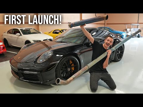 992 Turbo S Titanium Exhaust Install!