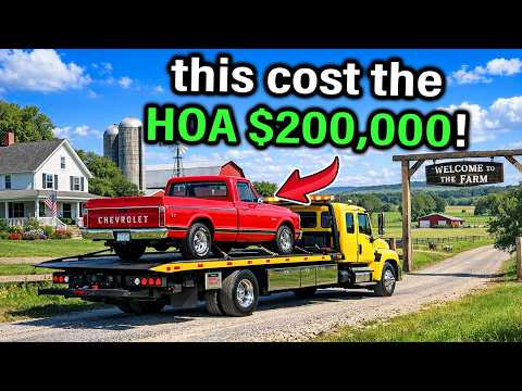 r/Prorevenge HOA Put Lien on Grandpa’s 120 Year Old Ranch, Towed His Pickups! He Is NO HOA Member!