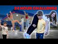 Last To Leave WORLD S LARGEST Gas Station 24 Hour Challenge