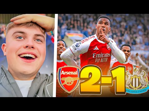 ARSENAL FANS GO INSANE IN THE AWAY END | Newcastle vs Arsenal Matchday Vlog