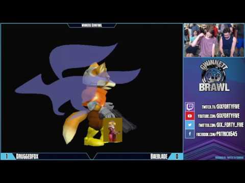 GB Sep 17, 2016 - SSBM Singles - Winners Semifinal - Druggedfox vs Baeblade