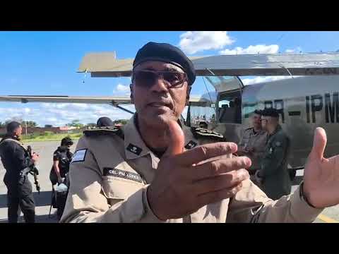 CORONEL LOPES VISITA mirangaba inaugurar COMPLEXO DELEGACIA