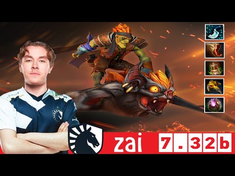 [DOTA 2] Liquid.zai the BATRIDER [OFFLANE] [7.32b]