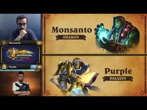 Monsanto vs Purple - Semifinal - Hearthstone Grandmasters Americas 2020 Season 1 - Week 3