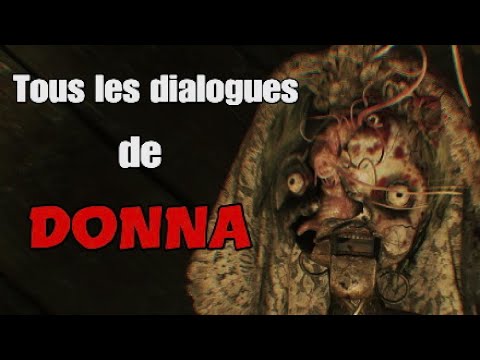 Tous les dialogues de Donna (Angie) dans la Maison Beneviento - Resident Evil Village