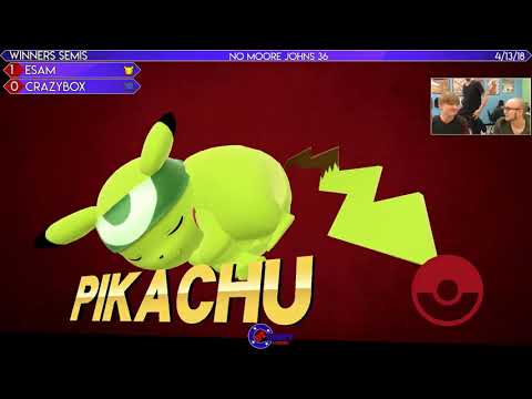 No Moore Johns 36 WS: ESAM (Pikachu) vs CrazyBoxMonkey (Mr. Game & Watch)