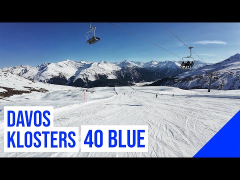 Davos Klosters (Parsenn), 40 🔵 BLUE - BLAU (Gruobenalp) #4 🇨🇭