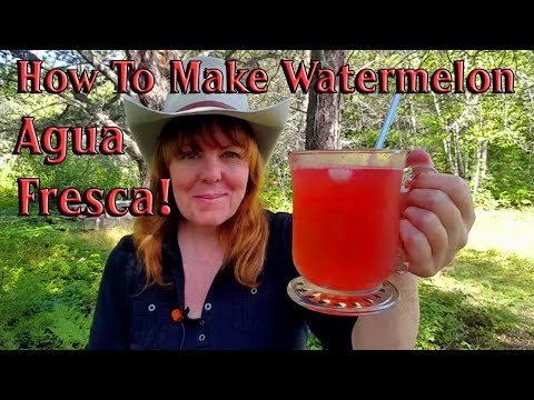 How To Make Agua Fresca! Refreshing Watermelon Drink For The Summer!
